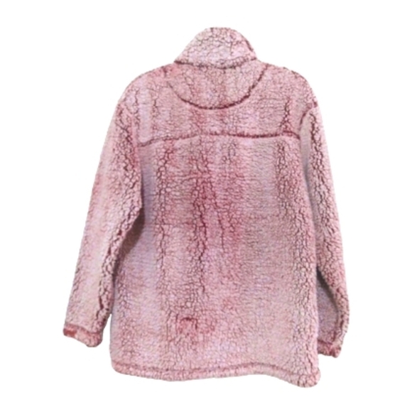 Level 8 L8  Unisex Fluffy Sherpa Pullover Hoodie with Pockets - Picture 3 of 4